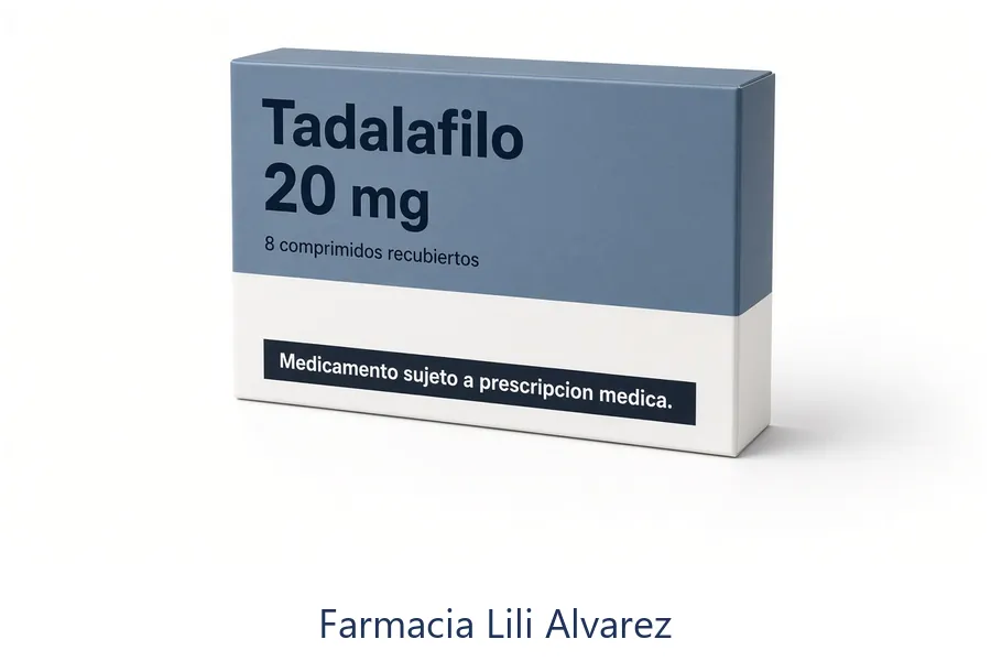 Cialis 20 mg comprar online seguro en Farmacia Lilí Álvarez