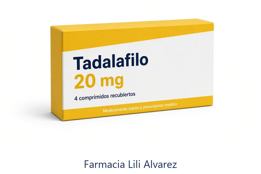 Cialis 20 mg original Eli Lilly en Farmacia Lilí Álvarez
