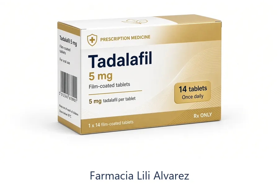 Cialis original Eli Lilly y tadalafilo en Farmacia Lilí Álvarez