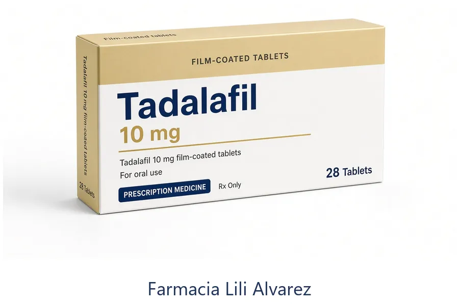 Cialis y Tadalafilo en Farmacia Lilí Álvarez Valdemoro
