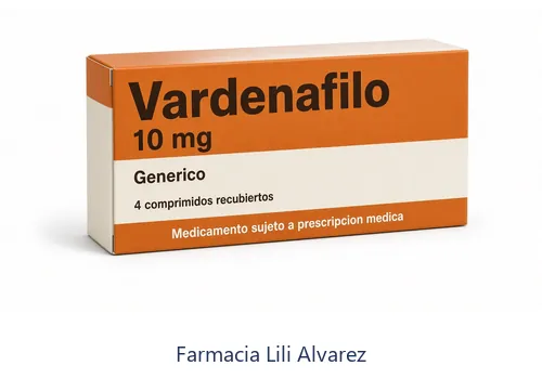 Levitra genérico vardenafilo en Farmacia Lilí Álvarez