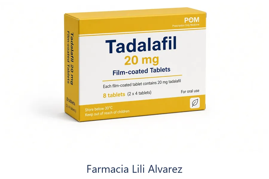 Precio Cialis y Tadalafilo en Farmacia Lilí Álvarez Valdemoro