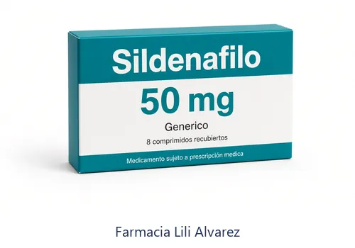 Sildenafilo generico EFG en Farmacia Lili Alvarez