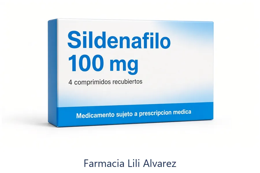 Viagra 100 mg y Sildenafilo genérico en Farmacia Lilí Álvarez Valdemoro