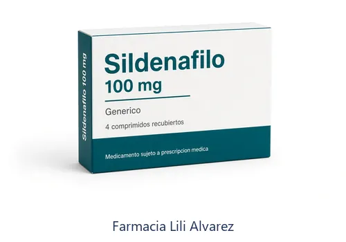 Viagra genérico sildenafilo en Farmacia Lilí Álvarez